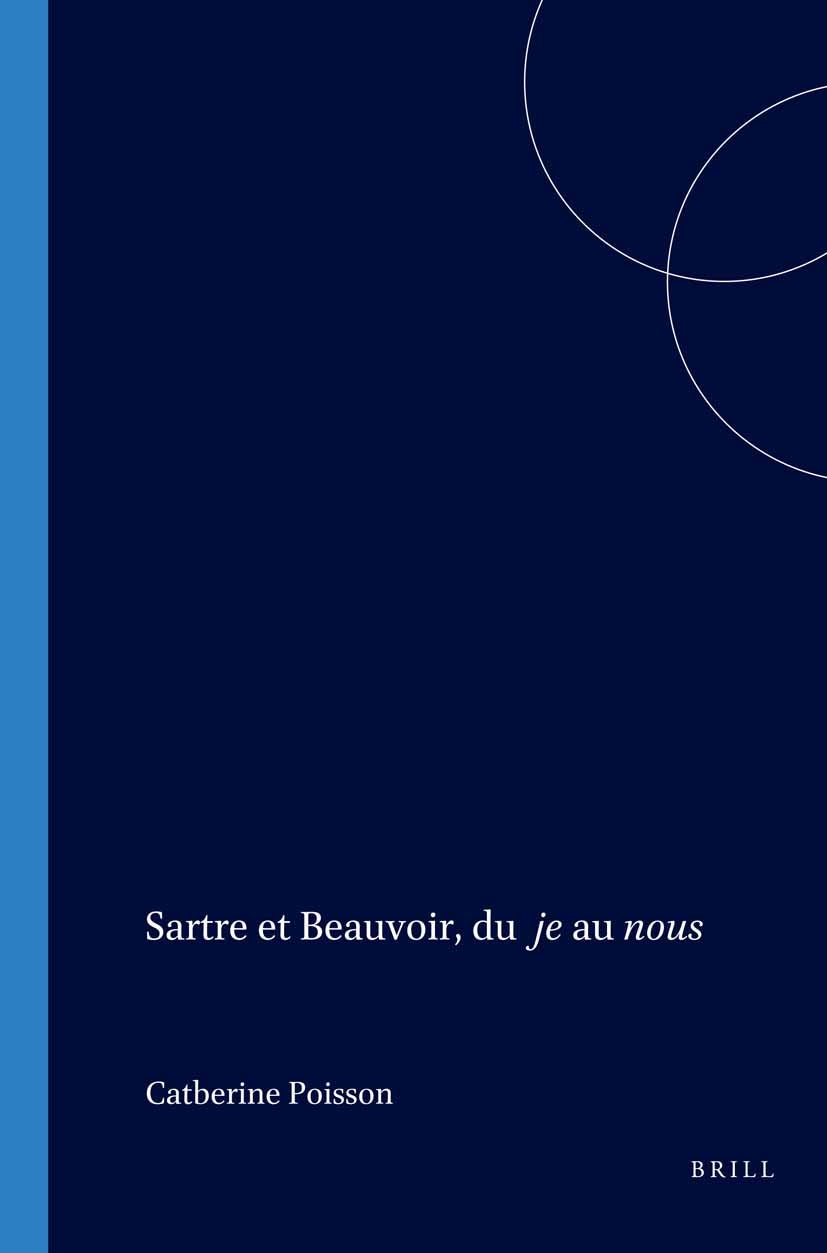 Book cover image for Sartre et Beauvoir, du je au nous ISBN: 9789042014701